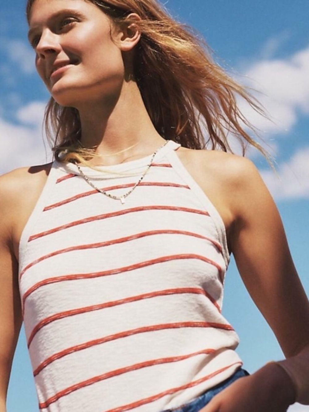 Madewell Timeoff Tank Top in Shawn Stripe